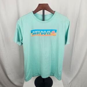 Nike “Just Do It” Tee Peace Graphic Shirt Size L Malaysia Retro Colors
